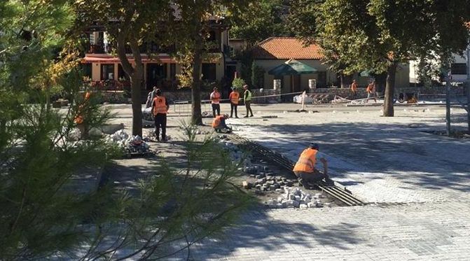 Vijon puna per rikonstruksionin e sheshit te Shirokes: 40 per qind e punimeve te realizuara